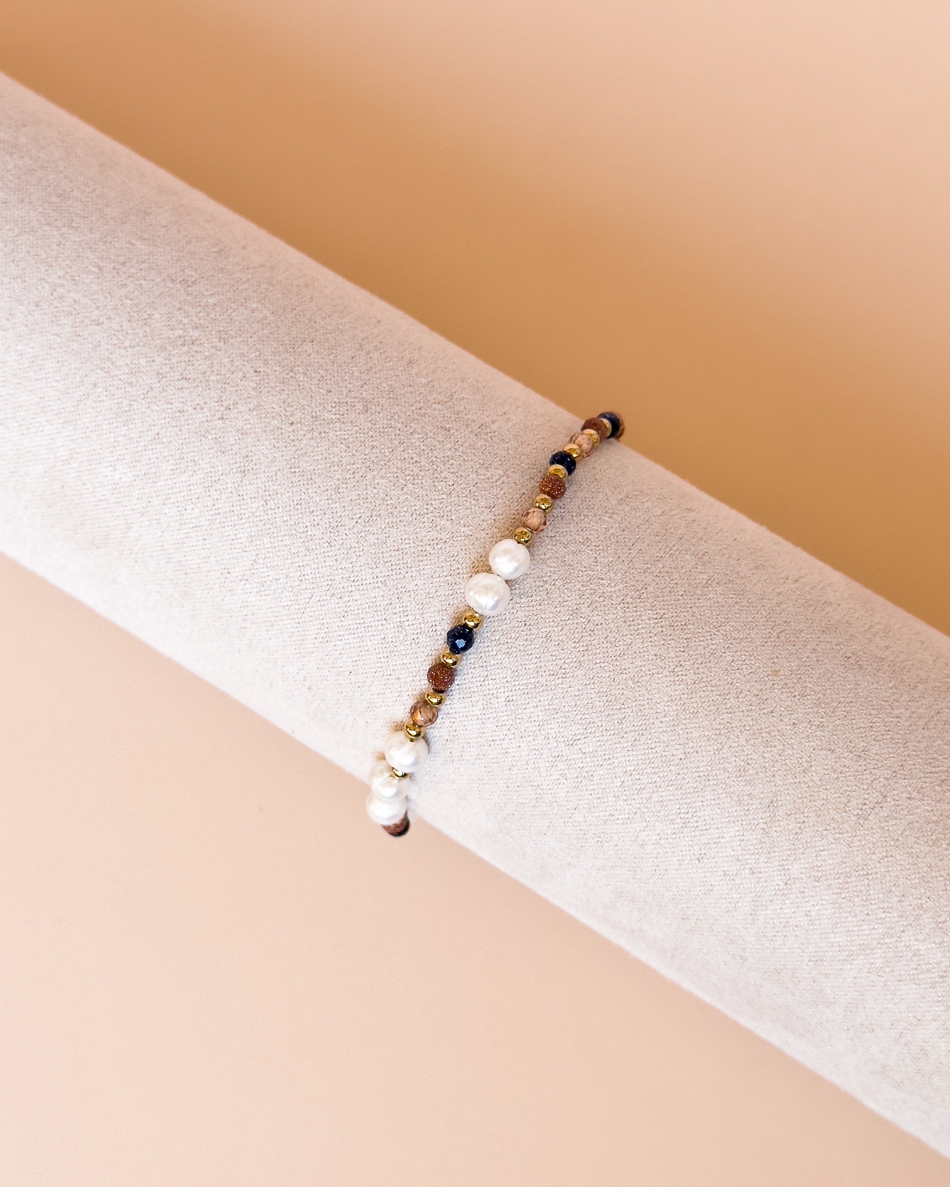 Bracelet Perle marron MIELLA STORE
